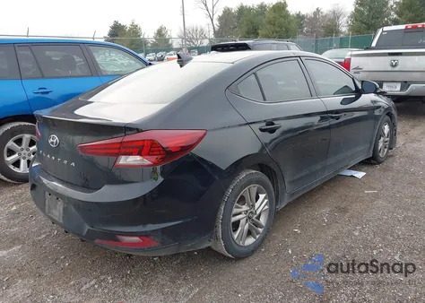 2019 Hyundai Elantra Sel из США, поврежденный, VIN 5NPD84LF1KH460212